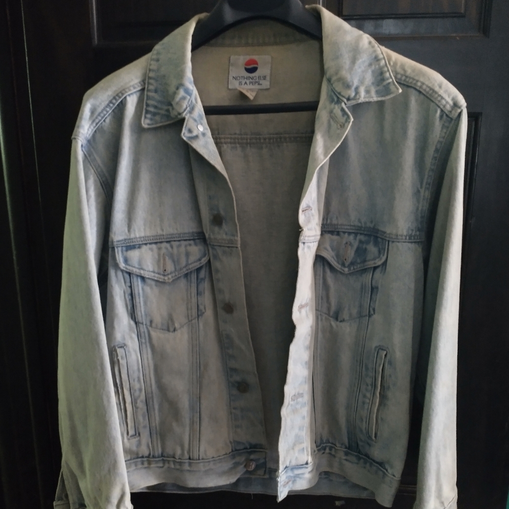 Vintage Pepsi denim jacket